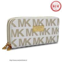 michael kors continental logo groot ivoor portefeuilles Zaak Amsterdam fpe7y473